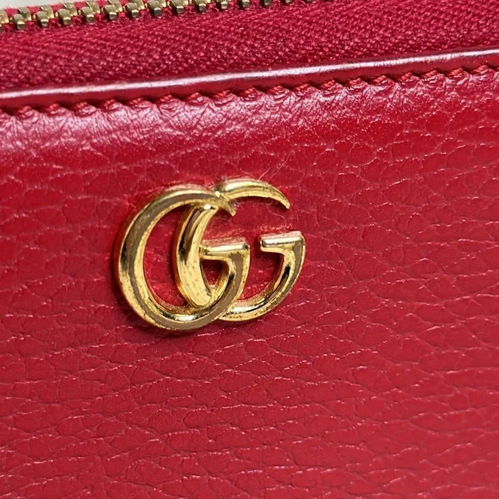 💯Authentic Gucci GG Long Zipped Around Wallet 🍀 - Picture 5 of 15